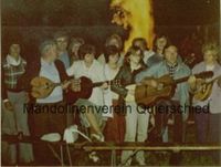 1975 ca. Wenzelfeschd Lagerfeuer Musik w